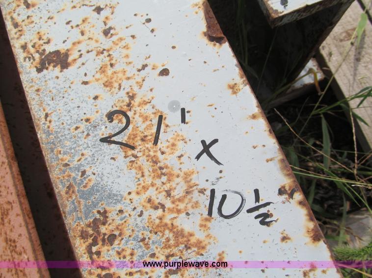 image for item E5560 (2) 10.5" I-beams