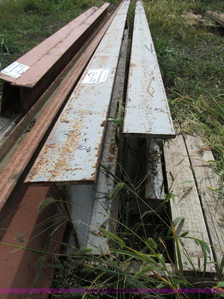 image for item E5560 (2) 10.5" I-beams