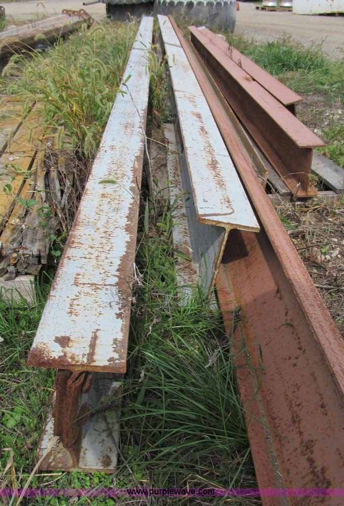 image for item E5560 (2) 10.5" I-beams