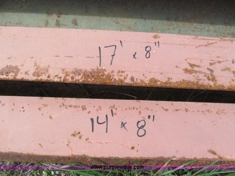 image for item E5561 (4) 8" I-beams