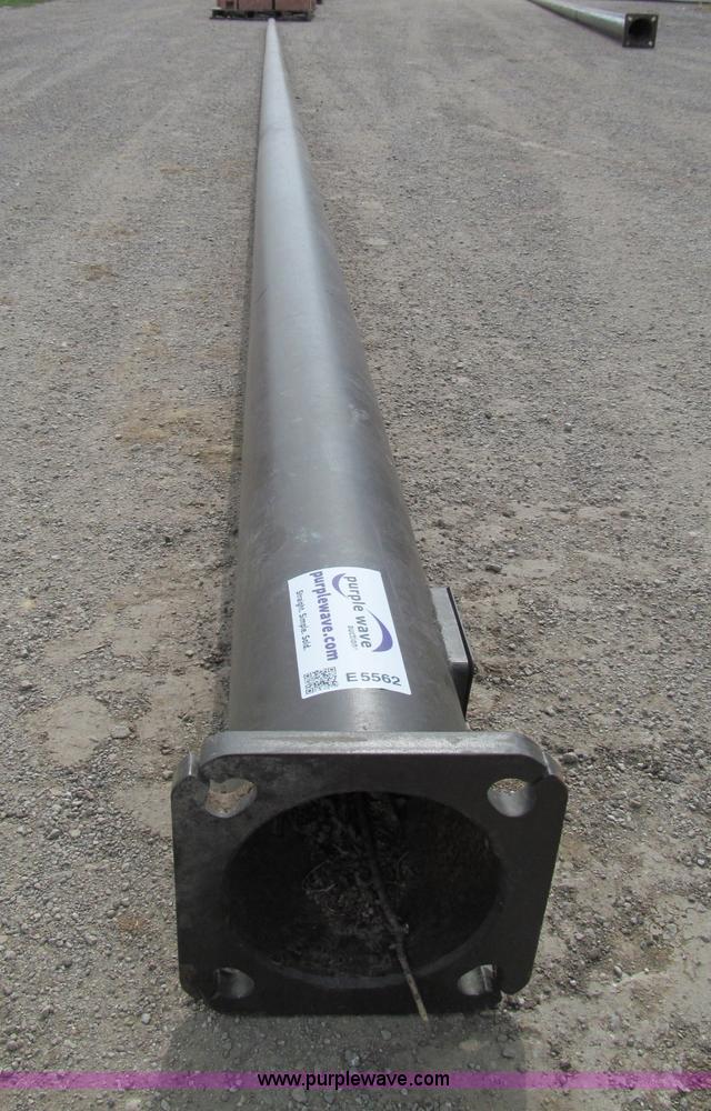 image for item E5562 (2) 39'L steel light poles