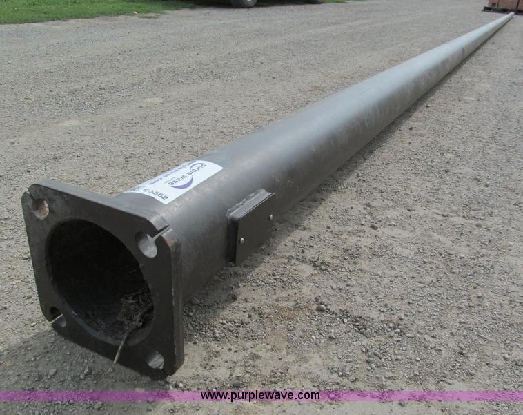 image for item E5562 (2) 39'L steel light poles