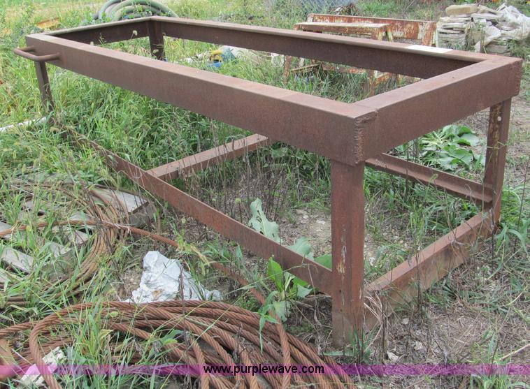 image for item E5566 Steel shop/welding table