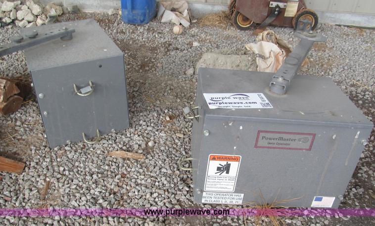 image for item E5570 (2) Power Master automatic gate openers