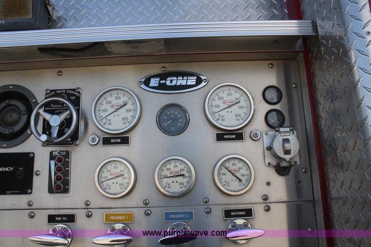 image for item F2526 1989 Federal Motors Emergency One Hurricane firetruck