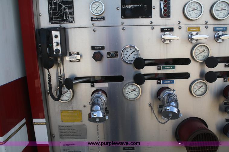 image for item F2526 1989 Federal Motors Emergency One Hurricane firetruck