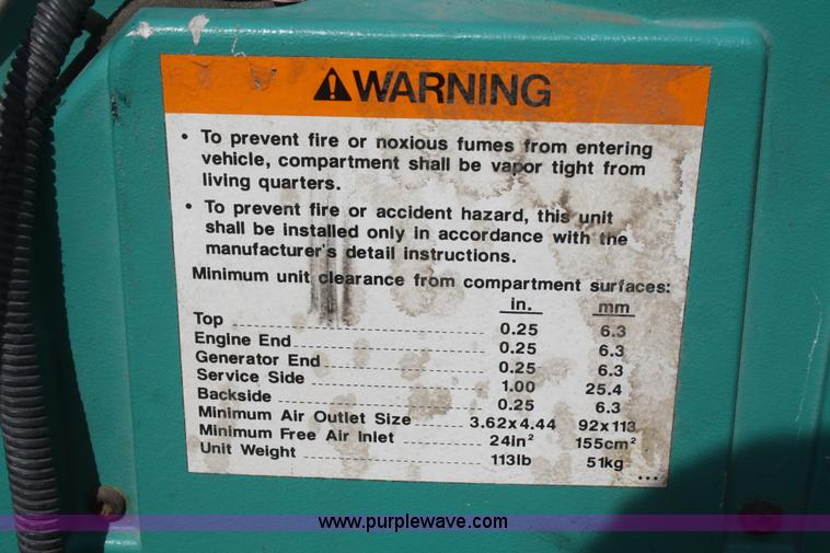 image for item F2677 Onan Microlite 2800 generator