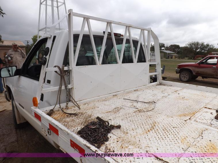 image for item F6100 1995 Chevrolet Cheyenne C2500 flatbed pickup truck