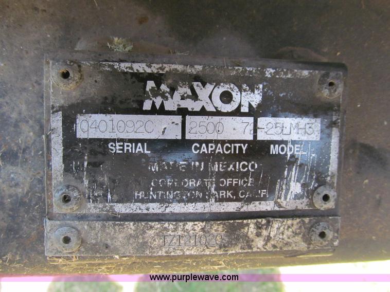 image for item G5522 Maxon 25LMH3 Tommy Lift