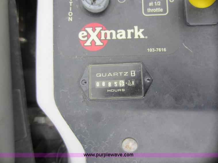 image for item H9837 2007 Ex Mark commercial lawn mower