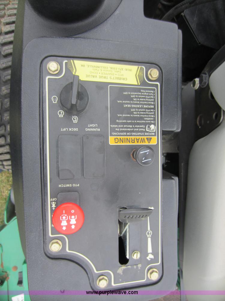 image for item H9839 2009 Bobcat Predator Pro lawn mower