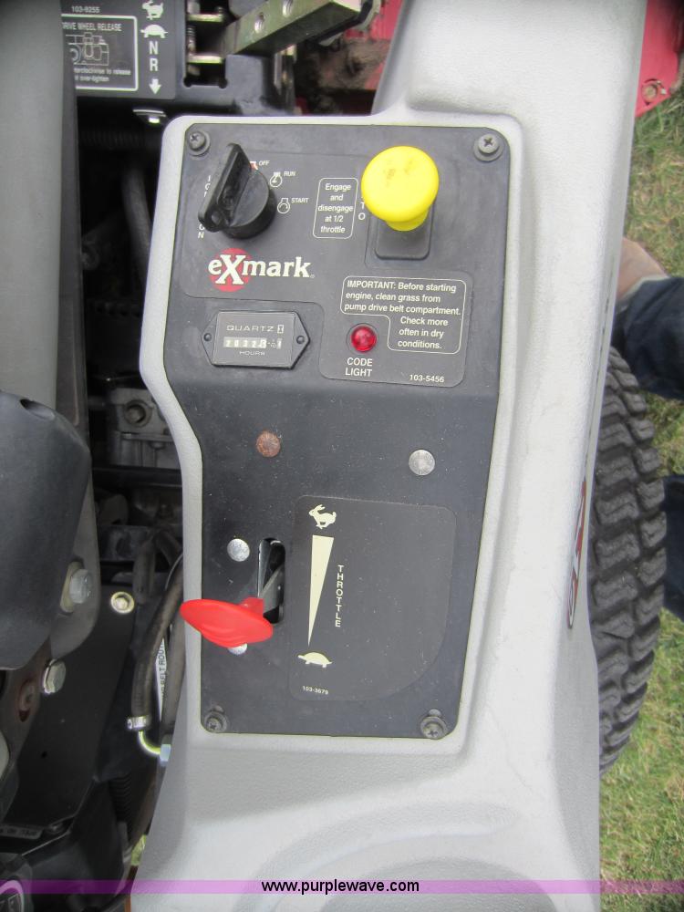 image for item H9842 2008 Ex Mark commercial lawn mower