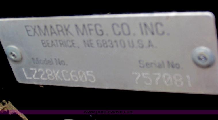 image for item H9842 2008 Ex Mark commercial lawn mower