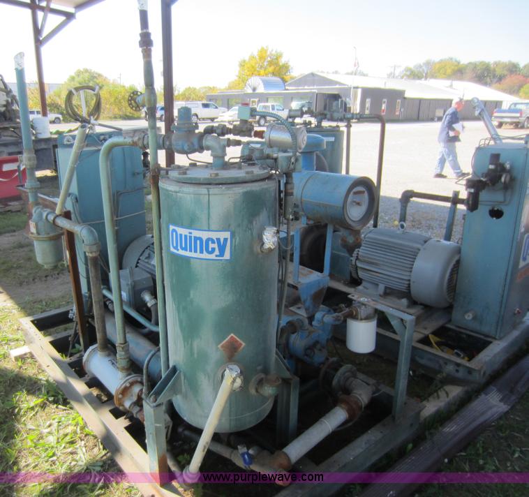 image for item H9848 Quincy rotary screw air compressor