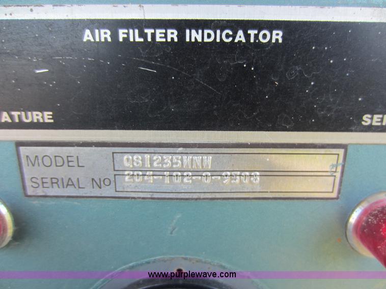 image for item H9848 Quincy rotary screw air compressor