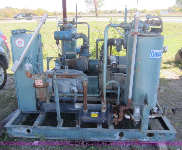 image for item H9849 Quincy rotary screw air compressor