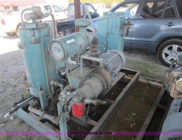 image for item H9849 Quincy rotary screw air compressor