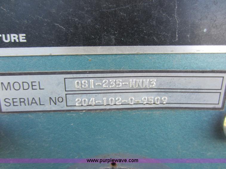 image for item H9849 Quincy rotary screw air compressor