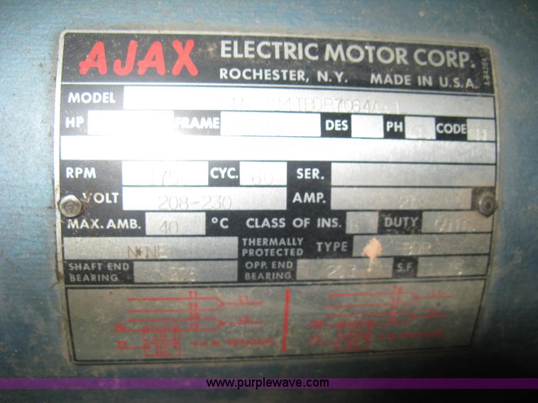 image for item M9008 Curtis Econo-Line E50 horizontal air compressor