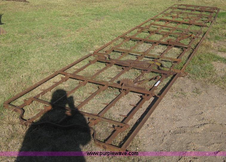 image for item M9063 Four section drag harrow