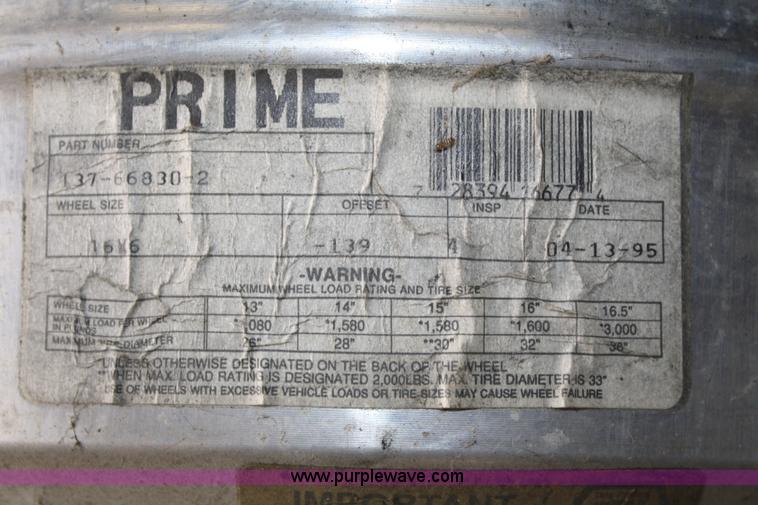 image for item U9508 (4) aluminum wheels