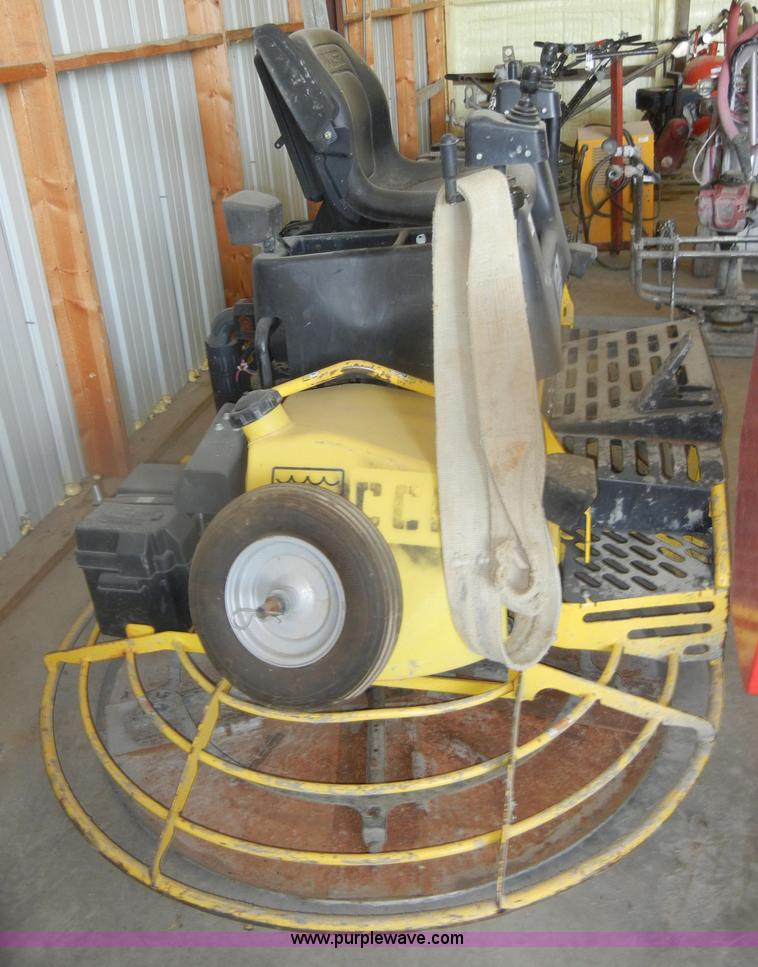 image for item F2530 Wacker ride-on power trowel
