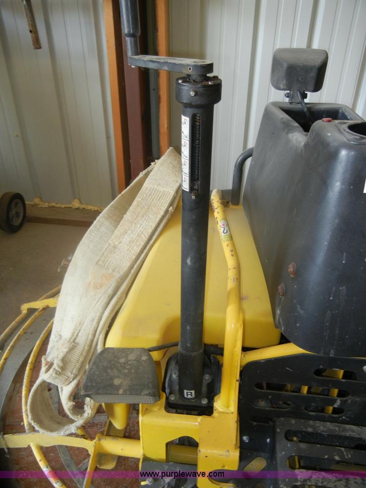 image for item F2530 Wacker ride-on power trowel