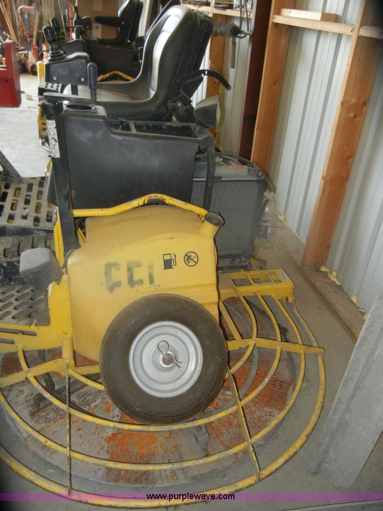 image for item F2530 Wacker ride-on power trowel