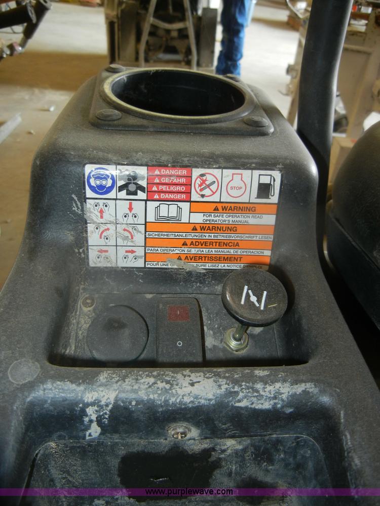 image for item F2530 Wacker ride-on power trowel