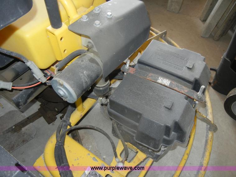 image for item F2607 Wacker ride-on power trowel