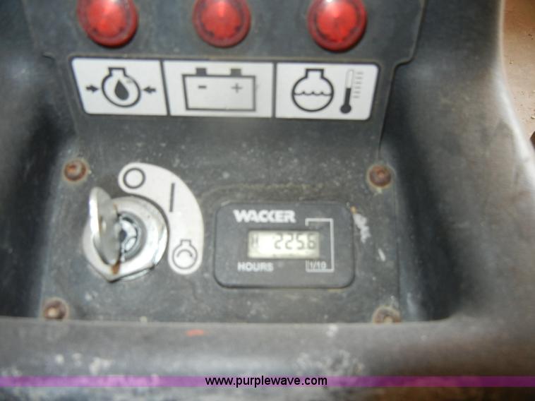 image for item F2607 Wacker ride-on power trowel