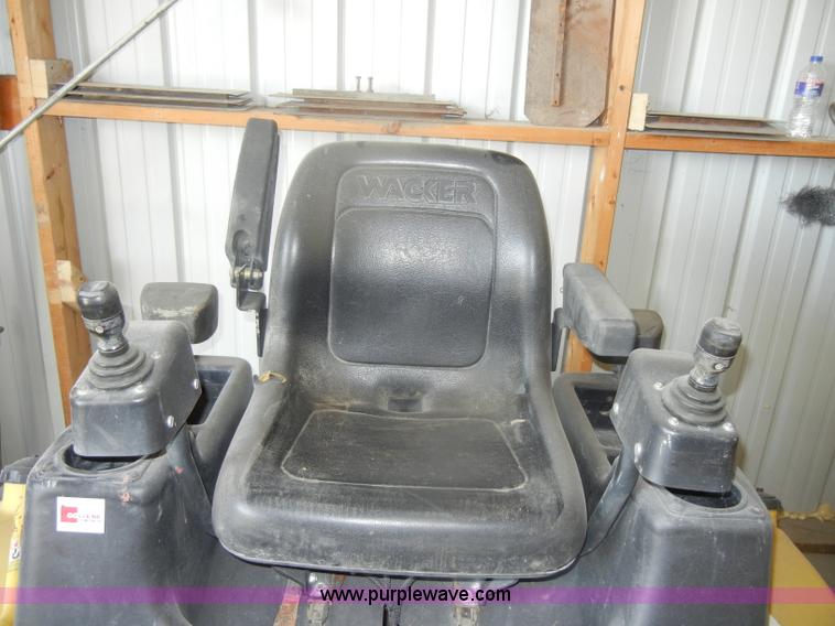 image for item F2607 Wacker ride-on power trowel