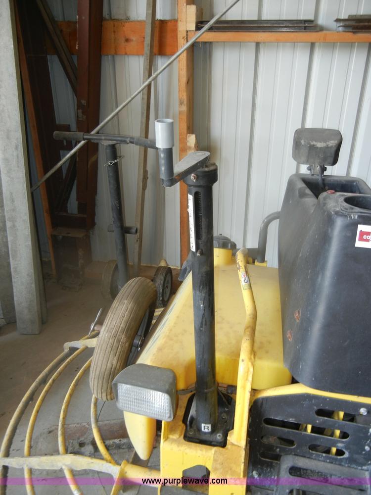 image for item F2607 Wacker ride-on power trowel