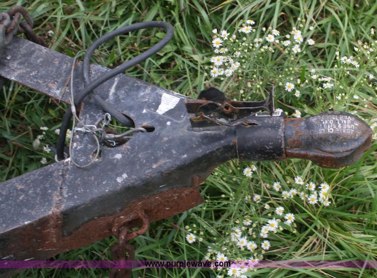 image for item F2613 1995 shop built double axle trailer