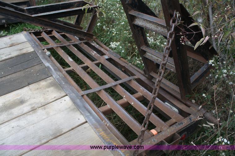 image for item F2614 2001 PJ flatbed trailer