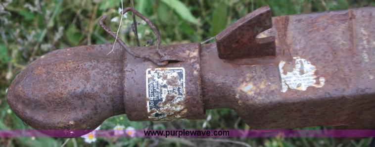 image for item F2615 1993 double axle flatbed trailer