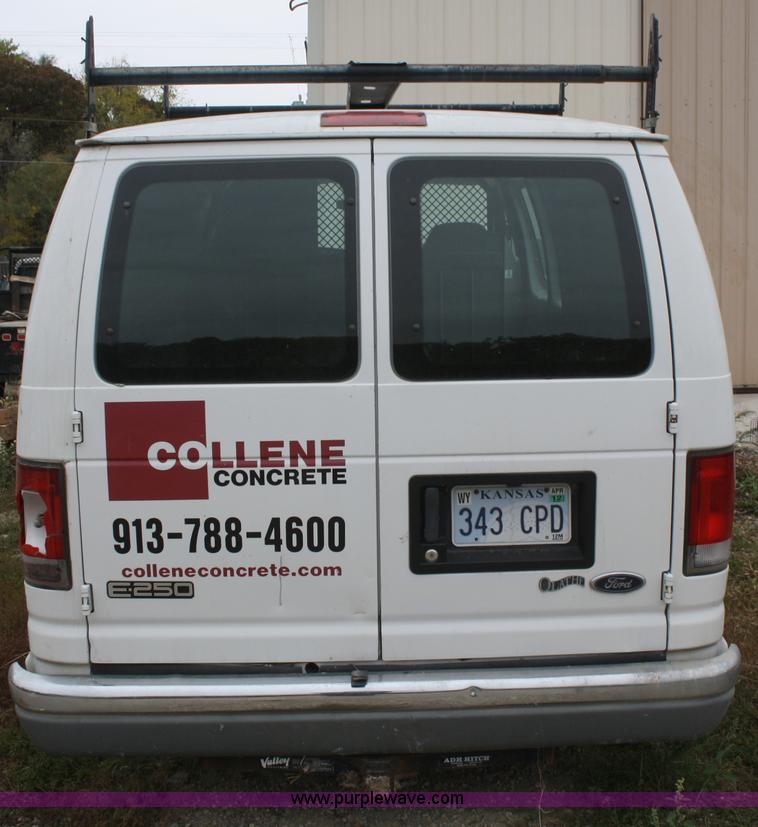 image for item F2660 2000 Ford Econoline  E250 Super Cargo van