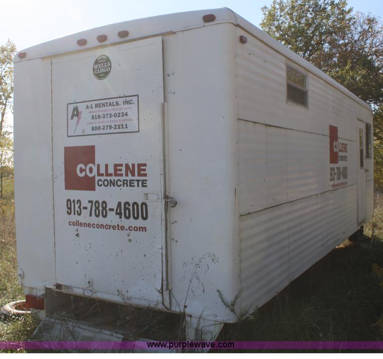 image for item F2663 1984 24'L office trailer