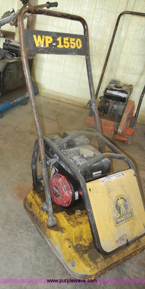 image for item K9932 Wacker WP-1550 vibratory compactor