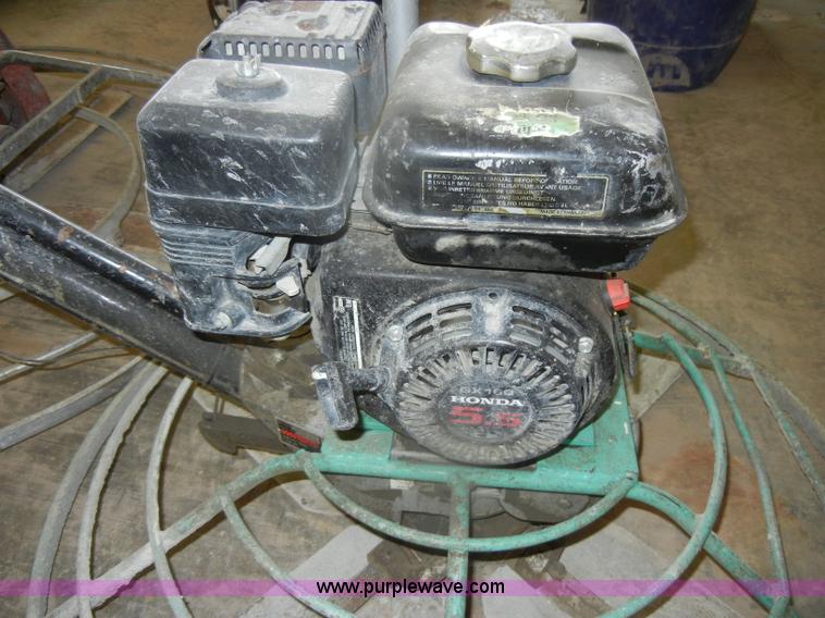 image for item K9936 MultiQuip Whiteman JA45H power trowel