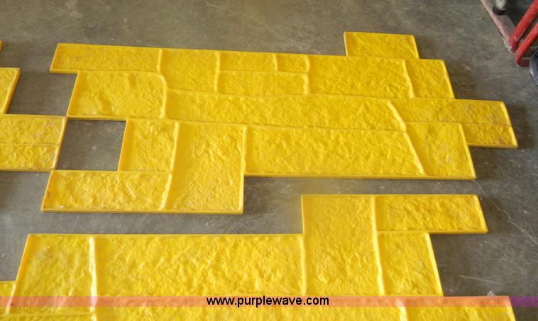 image for item K9947 (4) Proline Appian cobble stone A tool concrete stamps