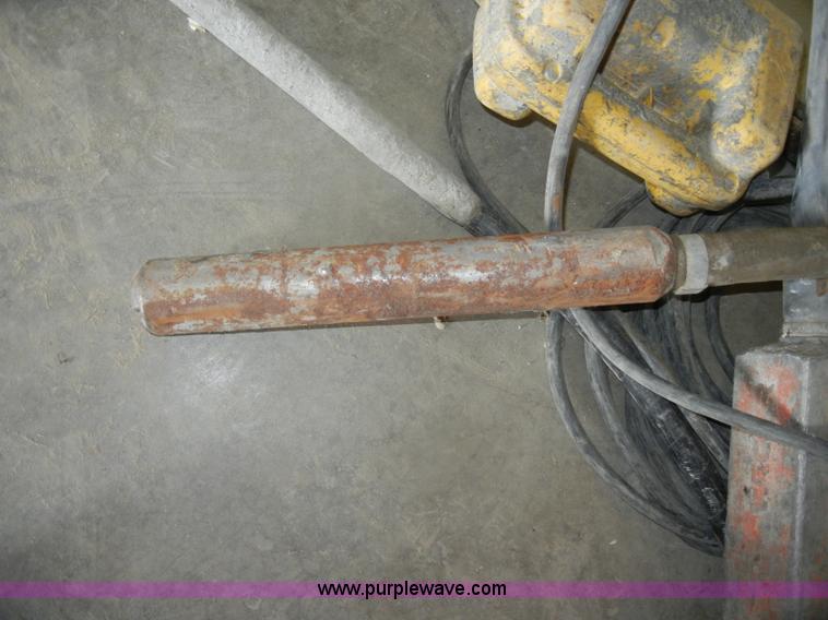 image for item K9953 (2) Wacker 110V concrete vibrators