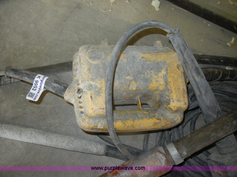 image for item K9953 (2) Wacker 110V concrete vibrators