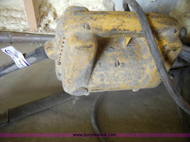 image for item K9953 (2) Wacker 110V concrete vibrators