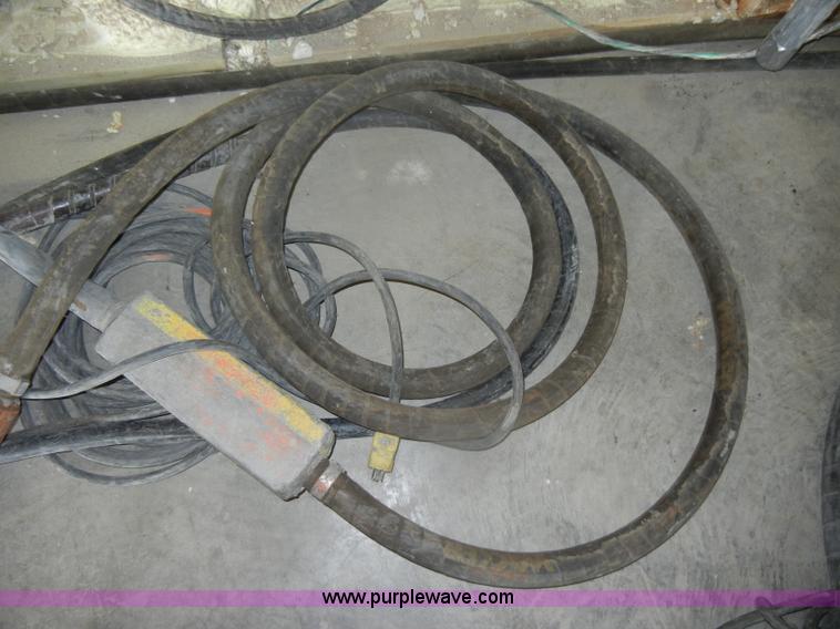 image for item K9953 (2) Wacker 110V concrete vibrators