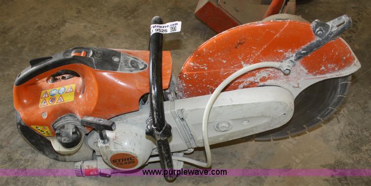 image for item U9526 Stihl TS420 concrete saw