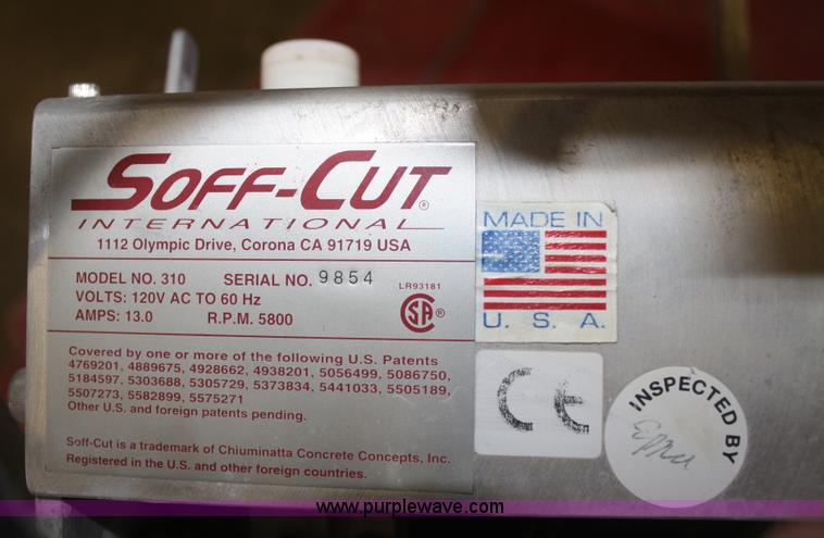 image for item U9551 Soffcut 310 concrete saw