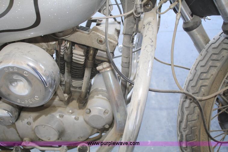 image for item U9602 1974 Harley Davidson Sportster motorcycle