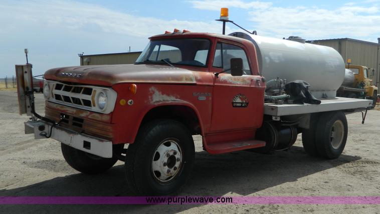 image for item B3919 1968 Dodge 500 water truck