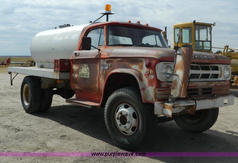 image for item B3919 1968 Dodge 500 water truck
